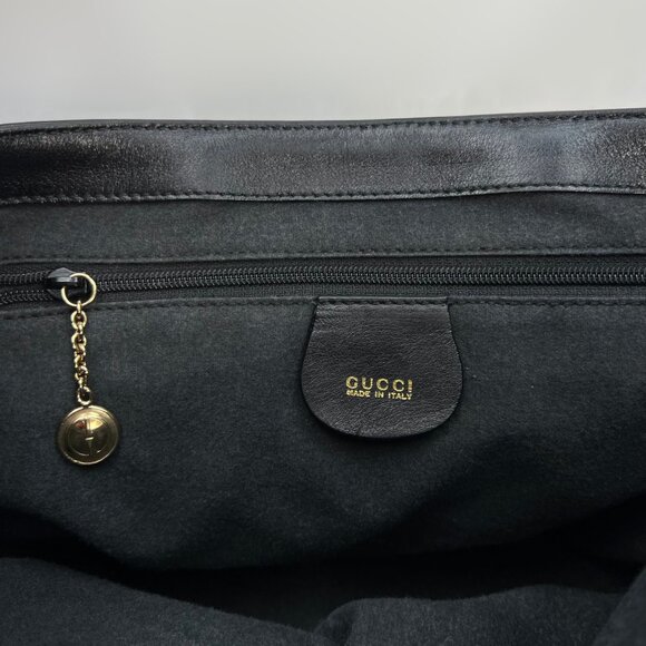 Gucci Black Leather Shoulder Bag - Picture 4 of 10